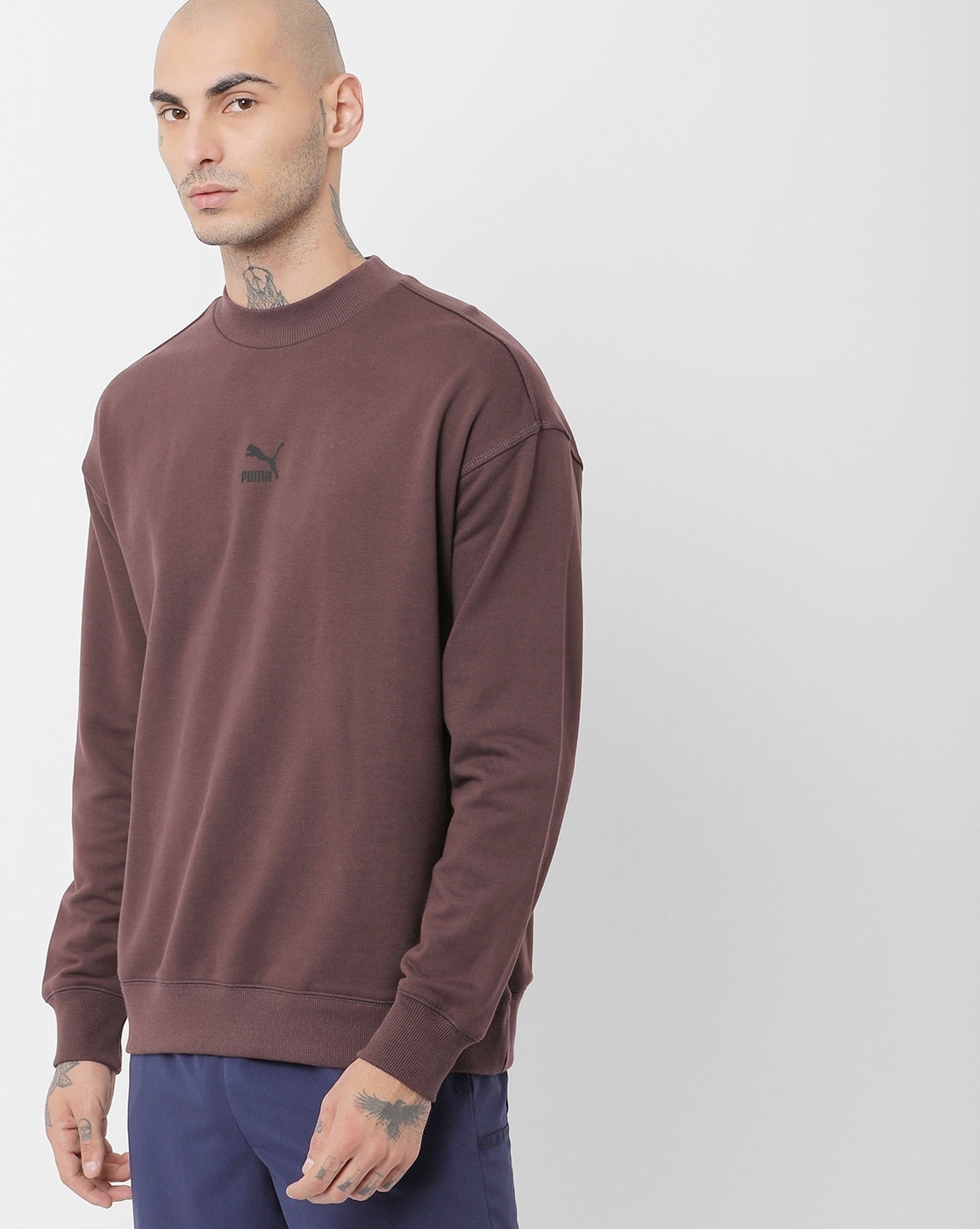 brown puma sweatsuit