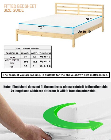 10 feet bed sheet