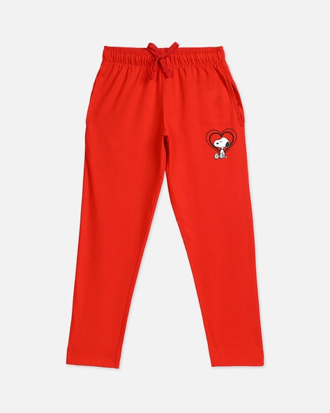 Red best sale cotton pyjamas