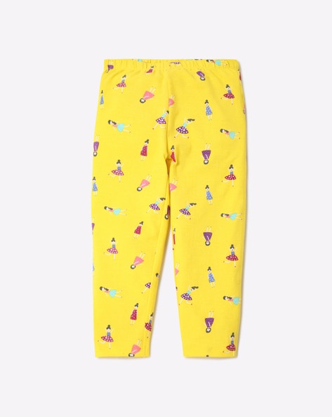 Buy Yellow Trousers & Pants for Girls by KG FRENDZ Online