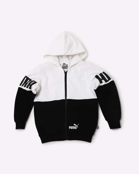 Power Colourblock Zip-Front Hoodie