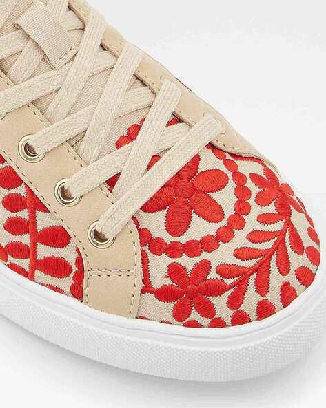 Aldo embroidered shoes cheap
