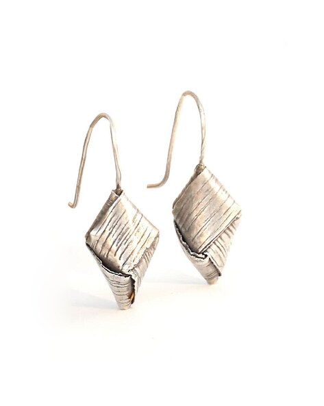 Buy Silver-Toned Earrings for Women by Anuka Jewels Online