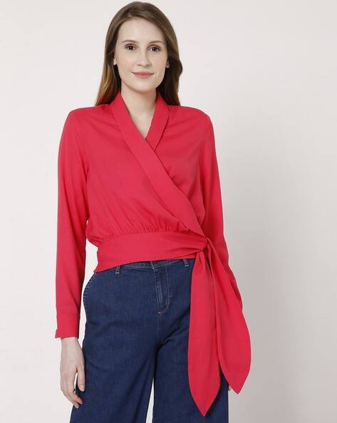 Buy Red Tops for Women by Vero Moda Online | Ajio.com