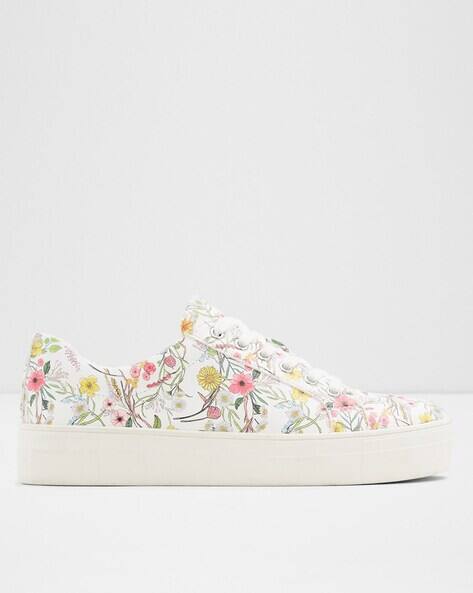 Floral Print Aldo Flower Shoes Meadow Women's Multicolour