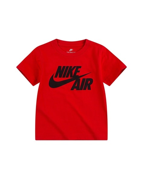 red nike crew neck