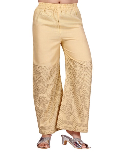 Womens 4 way Wide Bottom Palazzo Solid Color Lycra Indian Clothing – Maple  Clothing Inc.
