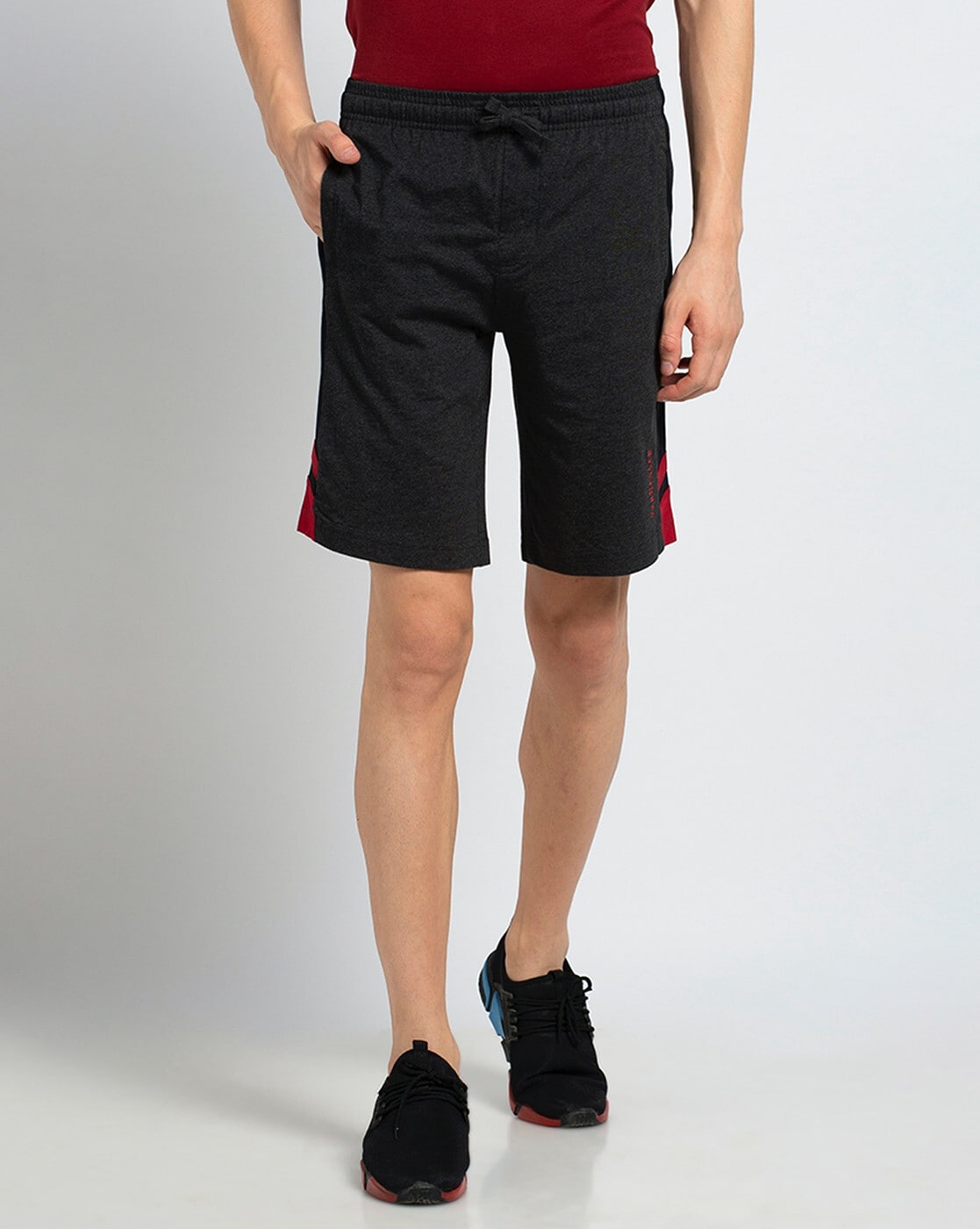 Buy Grey Shorts & 3/4ths for Men by VAN HEUSEN Online