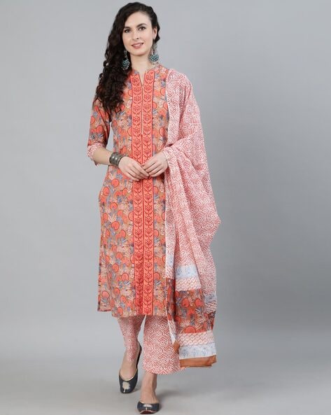 Buy Print Fancy Fabric Party Wear Kurti Online : India -