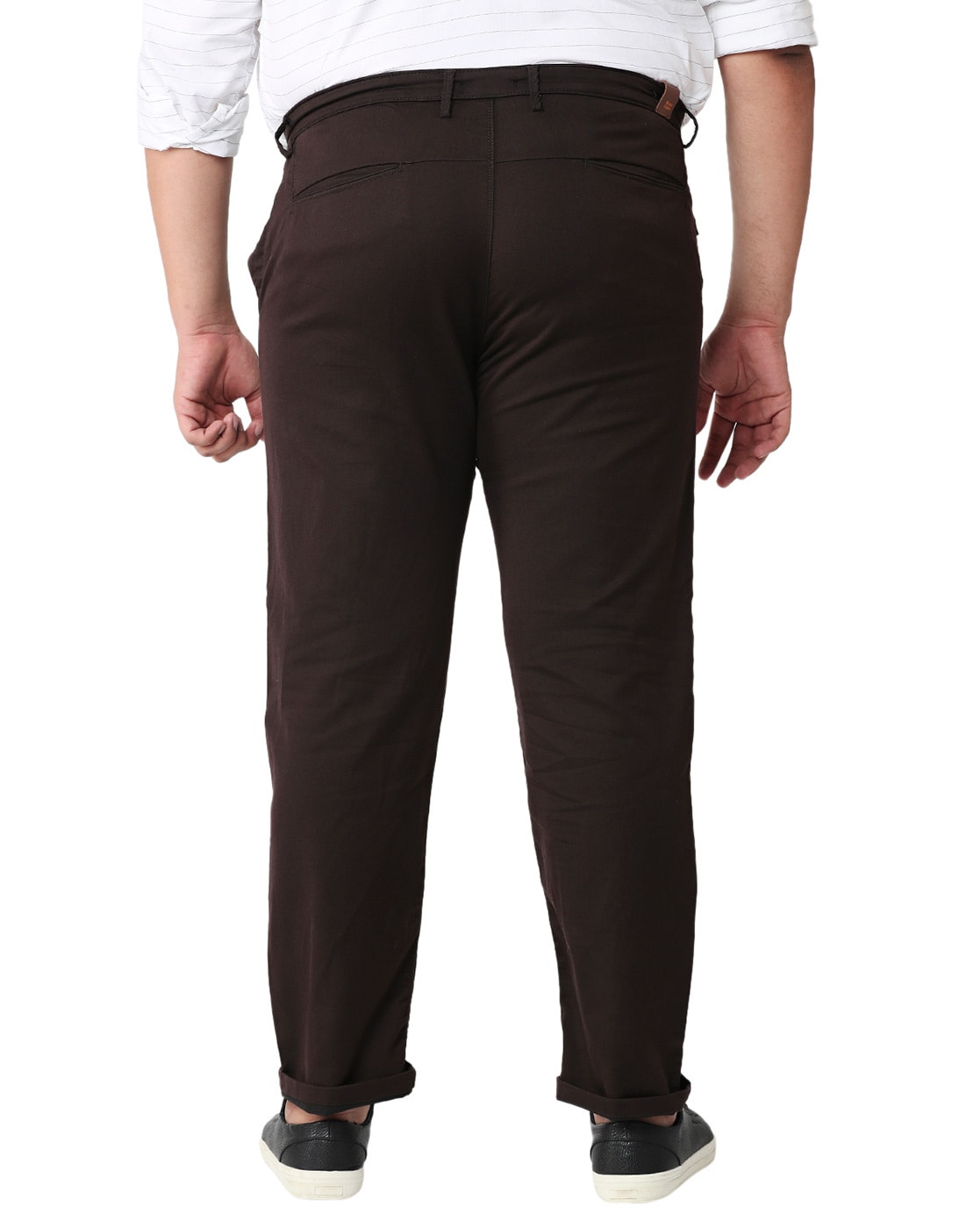 Buy Sixth Element Light Grey Trim Fit Unformal Trouser at Amazon.in