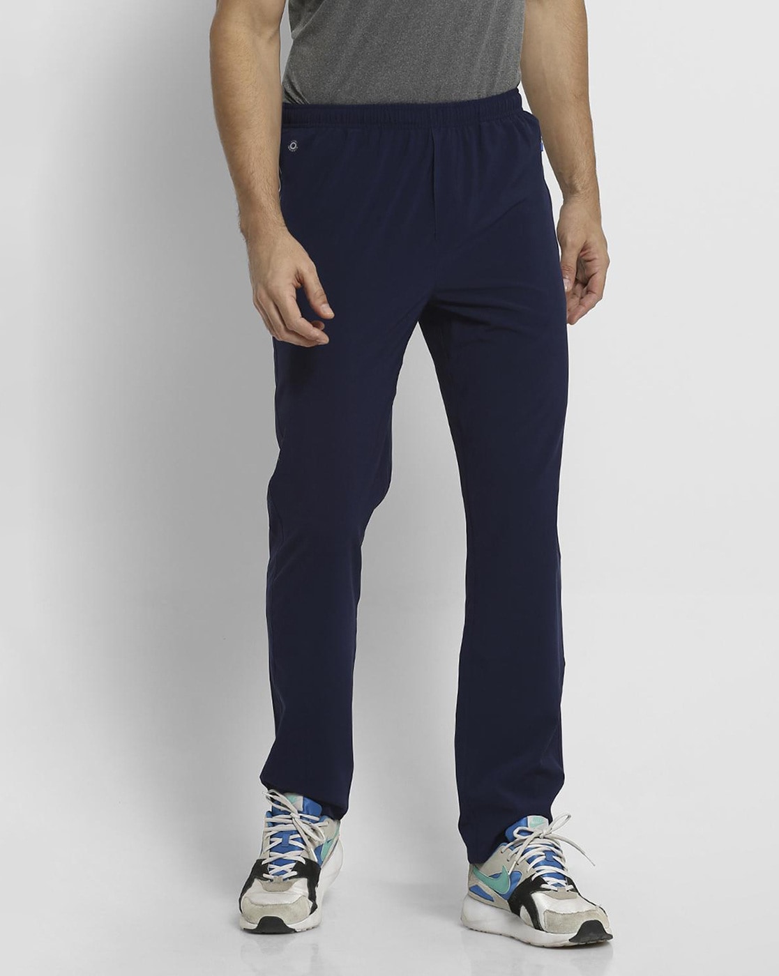 Buy Grey Track Pants for Men by GLITO Online | Ajio.com