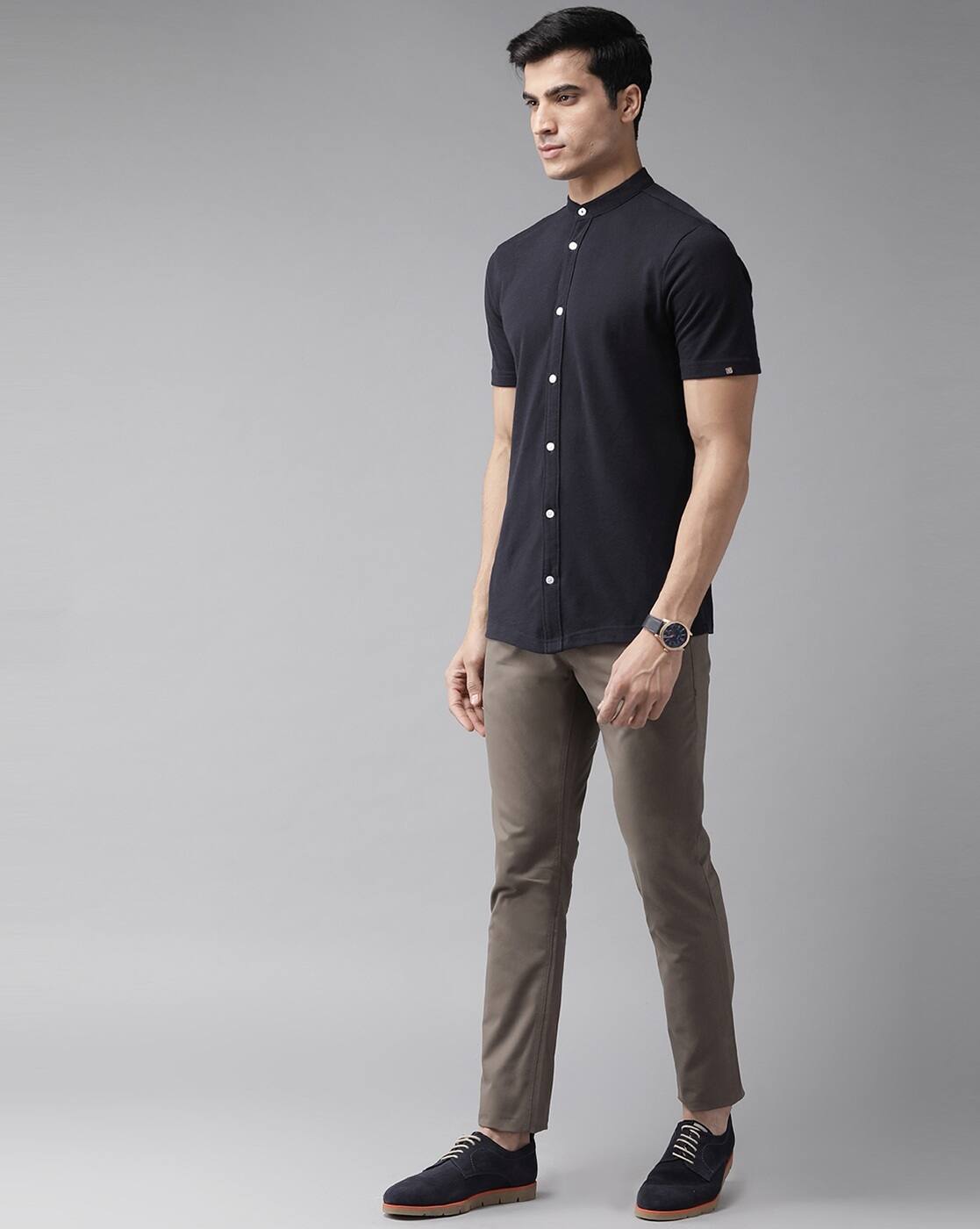 Buy Black Shirts for Men by Hubberholme 