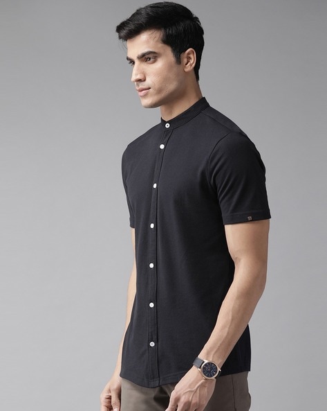 Buy Black Shirts for Men by Hubberholme Online