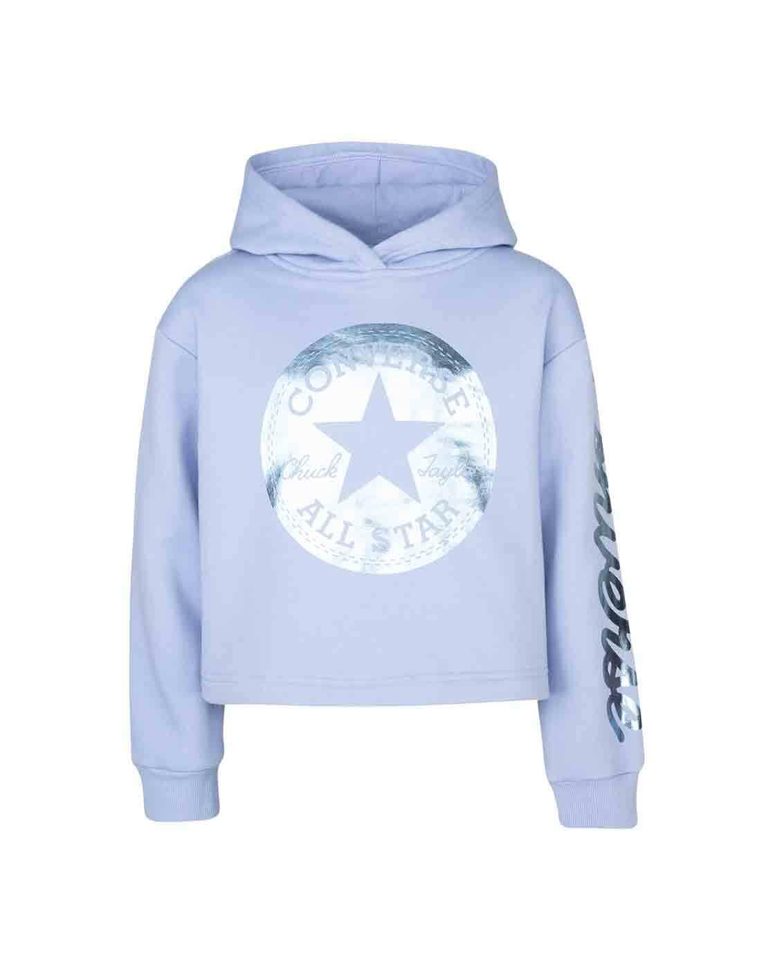 Buy Blue Sweatshirts & Hoodie for Girls by CONVERSE Online 