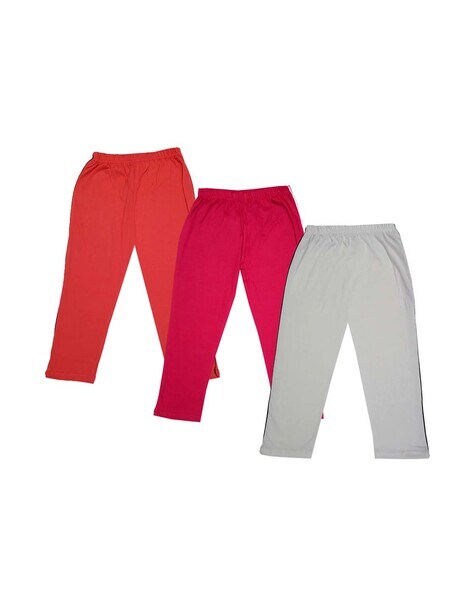 Buy Multi Trousers & Pants for Girls by INDIWEAVES Online