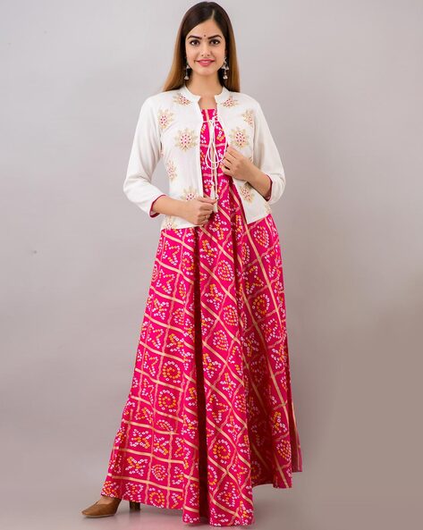 Pink Tissue Indian Gown and Pink Tissue Designer Gown Online Shopping |  Page 2