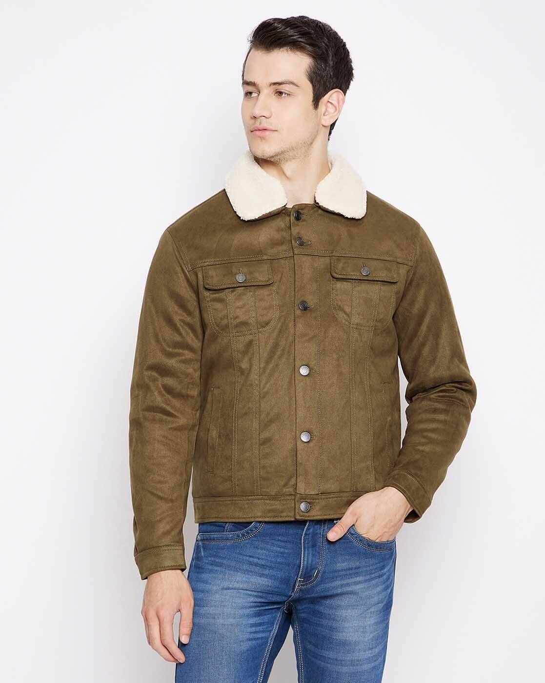 Olive Jackets \u0026 Coats for Men by OCTAVE 