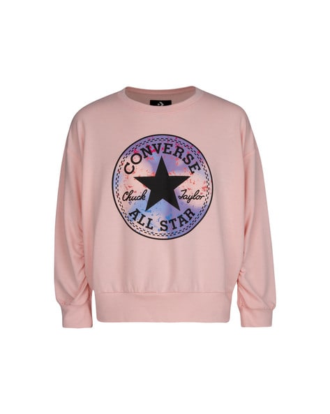 Converse crew neck on sale sweatshirt