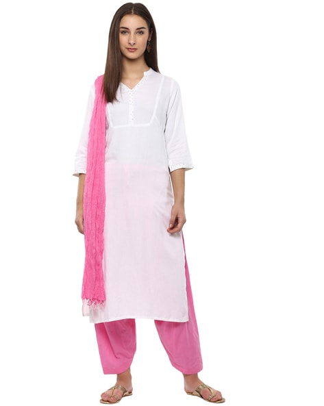 Ladyline Plain Patiala Salwar Pants-100% Cotton-in Many India | Ubuy