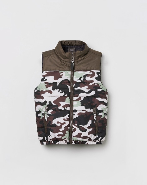 Urban Republic Big Boys 8-20 Sleeveless Camouflage Printed Puffer Vest |  Dillard's