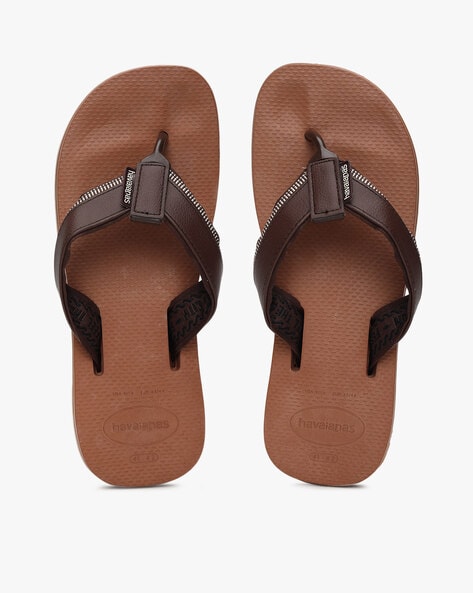 Buy Brown Flip Flop Slippers for Men by Havaianas Online Ajio