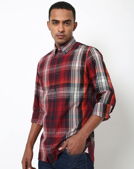 Buy Blue Shirts for Men by TOMMY HILFIGER Online