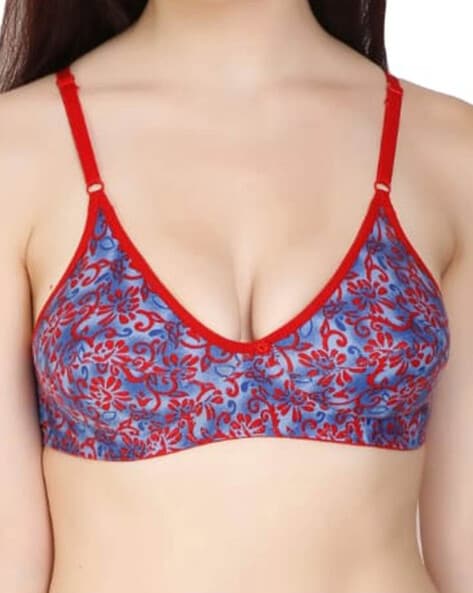 Upgrade Your Lingerie Collection with 3Padded Bras in Red, Gold