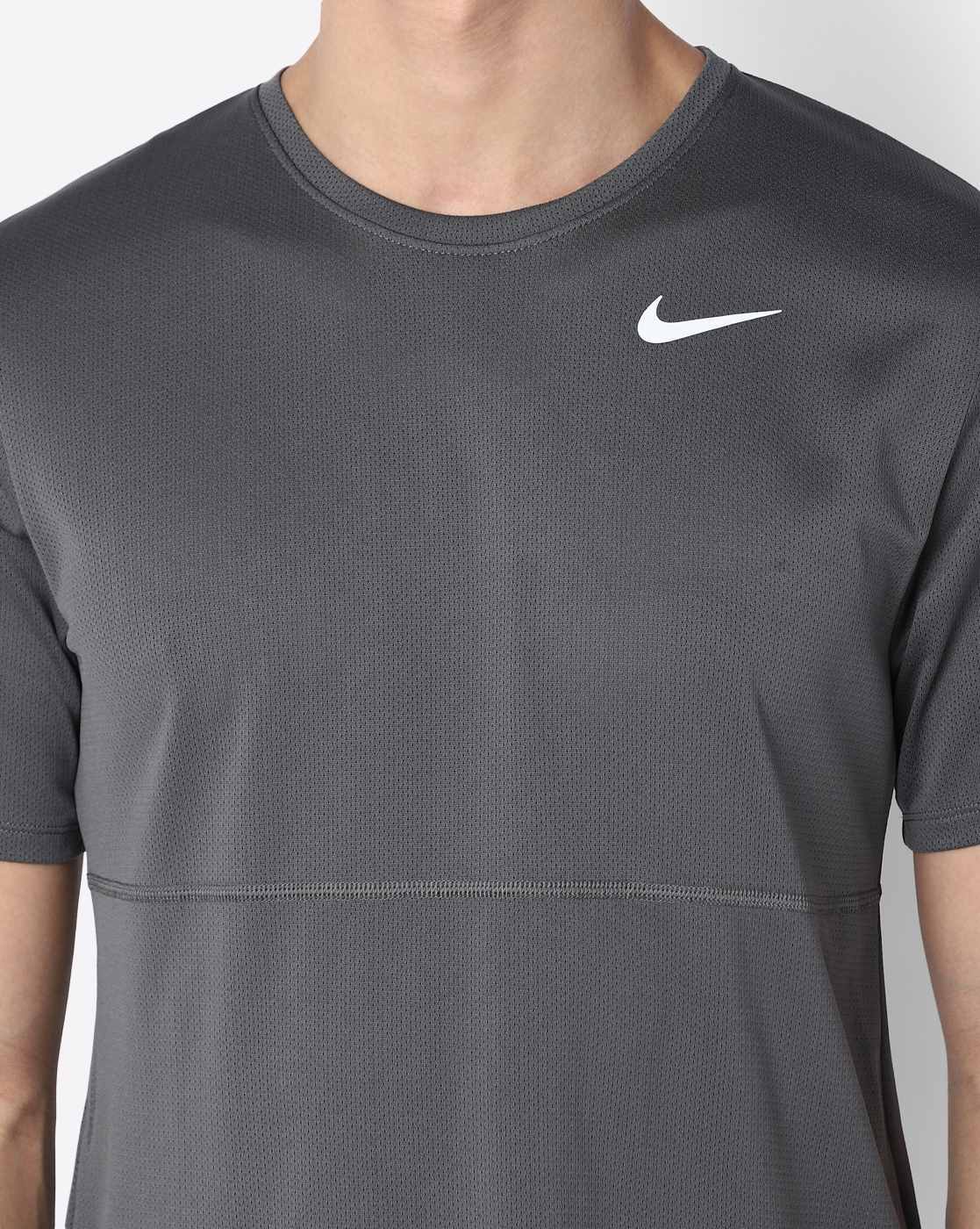 Nike Men's T-Shirt - Grey - L