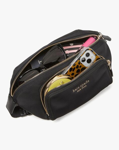 Buy KATE SPADE The Little Better Sam Medium Waist Bag | Black Color Women |  AJIO LUXE