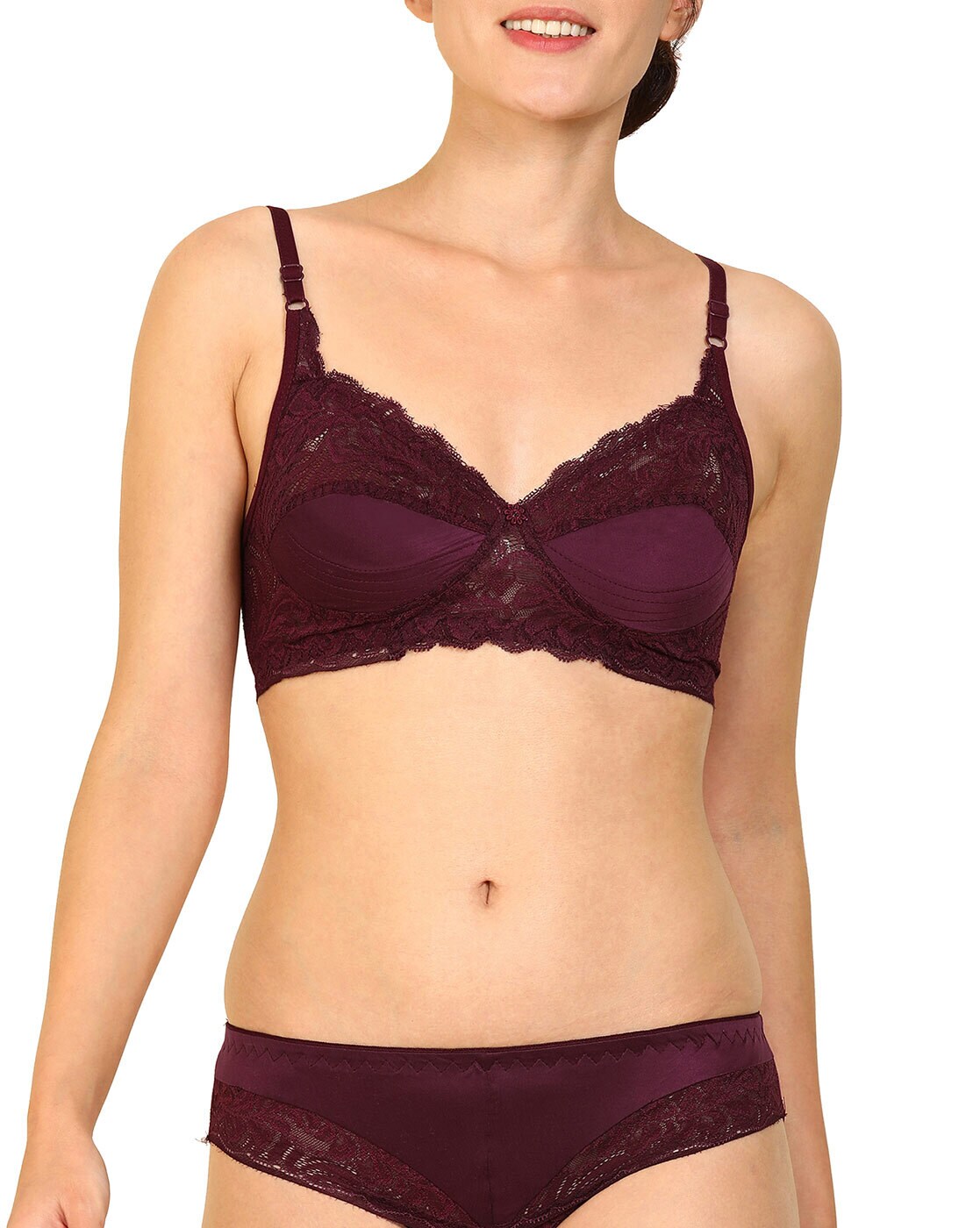 Dark purple lingerie set – Sexylingerieland