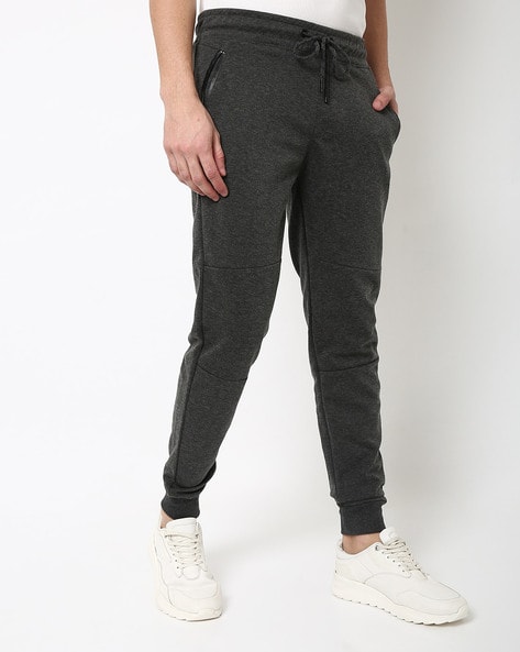 Buy LEE COOPER Mens 5 Pocket Heavy Wash Joggers | Shoppers Stop