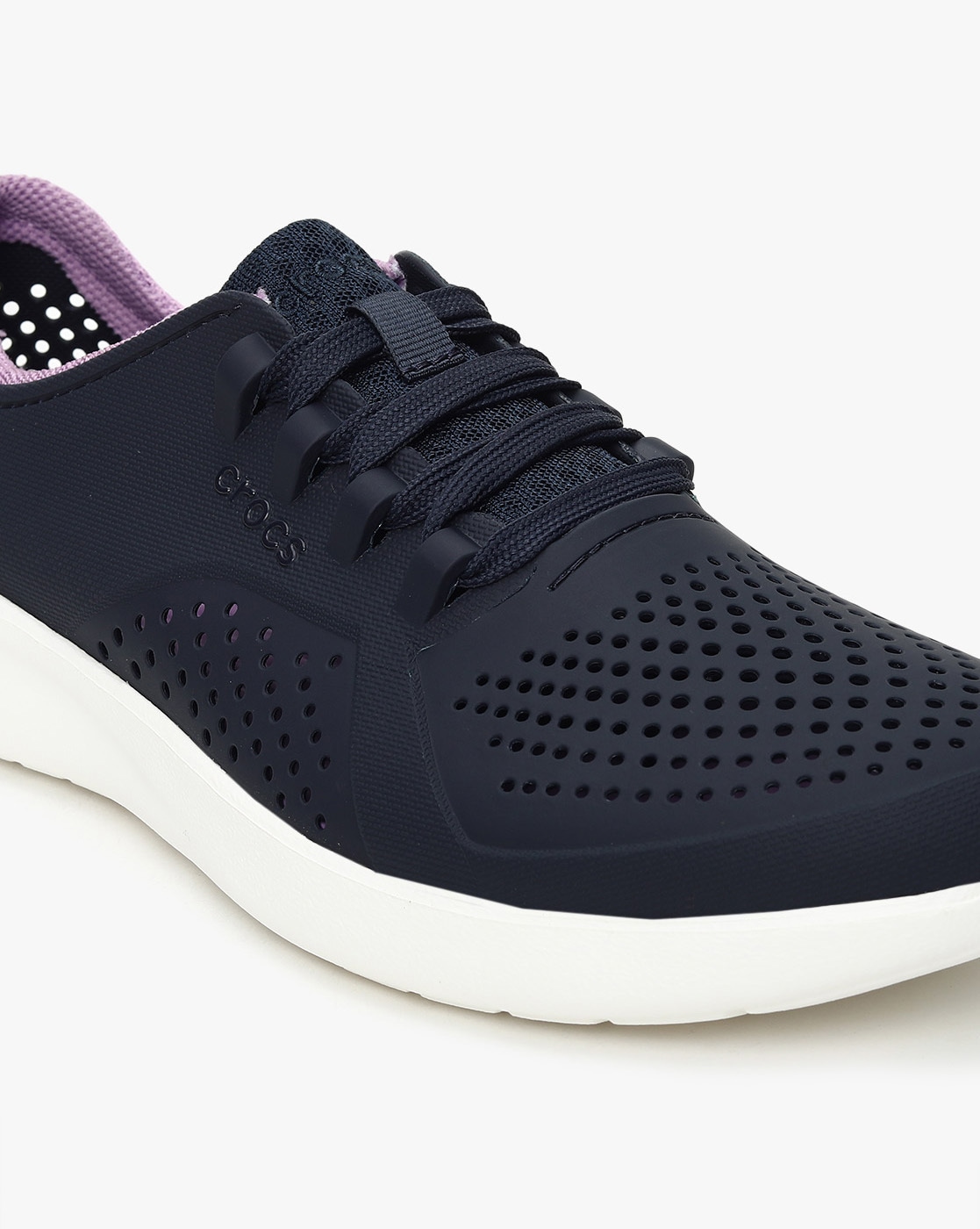 Buy Navy Blue Casual Shoes for Women by CROCS Online 