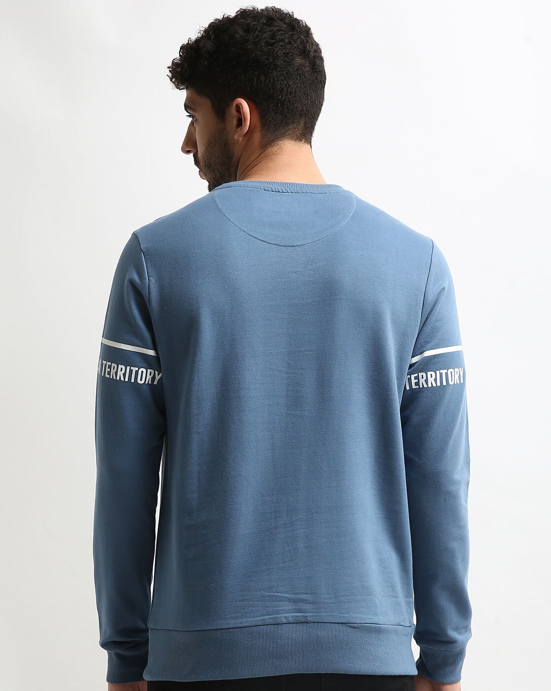 Buy Blue Sweatshirt & Hoodies for Men by ALTHEORY Online