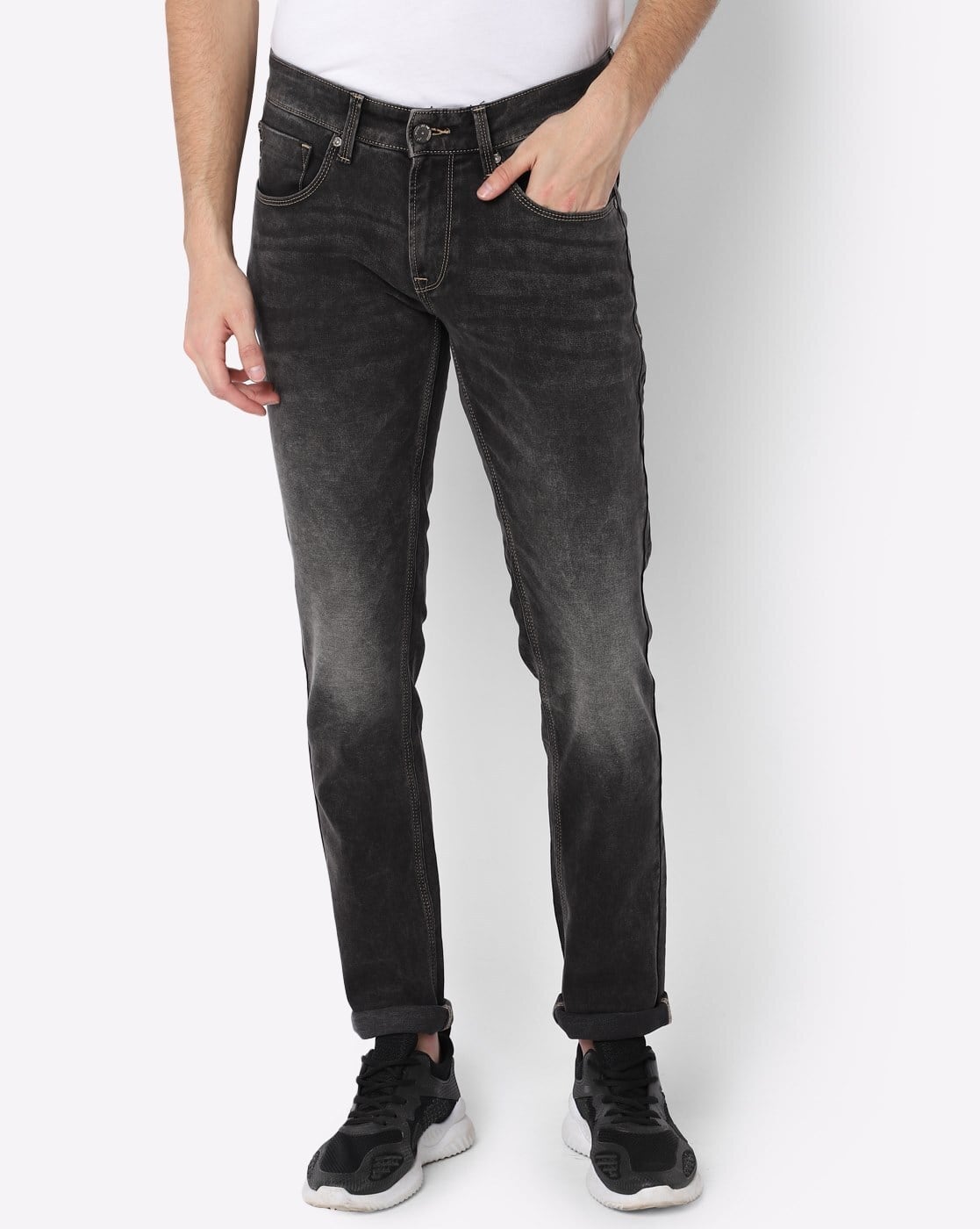 Buy Black Jeans for Men by SPYKAR 