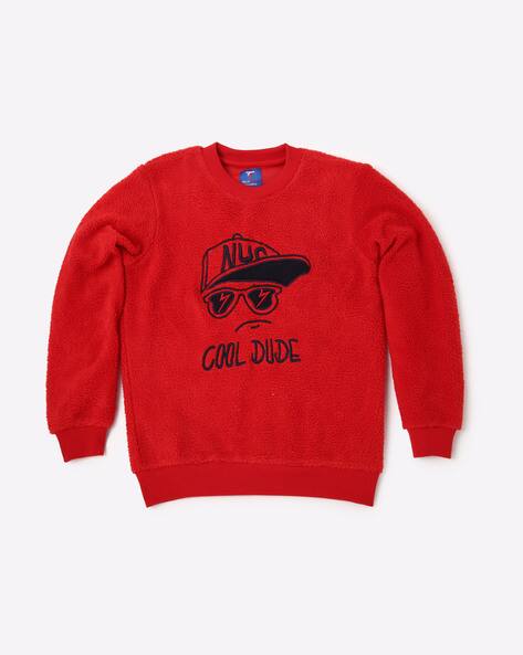 Pullover with Graphic Embroidery view 2