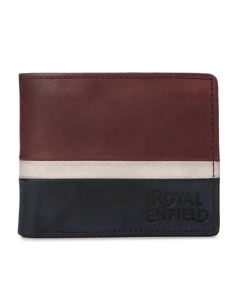 Royal Enfield Brown Leather Wallet for Men (RLCWAI000009) : Amazon.in: Car  & Motorbike