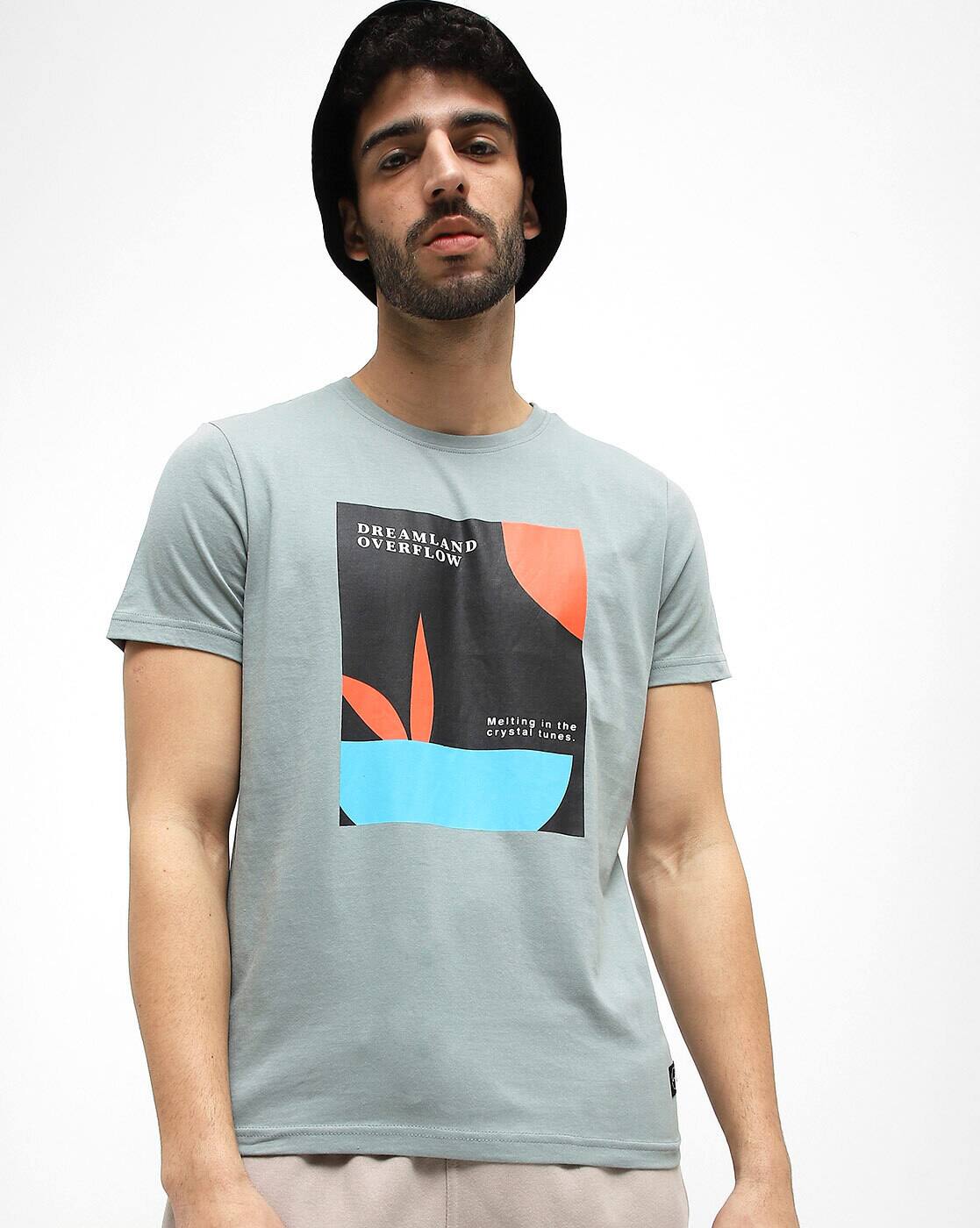 Buy Olive Tshirts for Men by ALTHEORY 