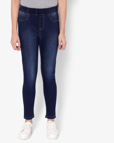 Buy Dark Blue Jeans & Jeggings for Women by TALES & STORIES Online