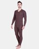 Buy Brown Thermal Wear for Men by LUX COTT'S WOOL Online