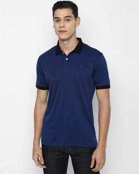 Buy Navy Tshirts for Men by ALLEN SOLLY 