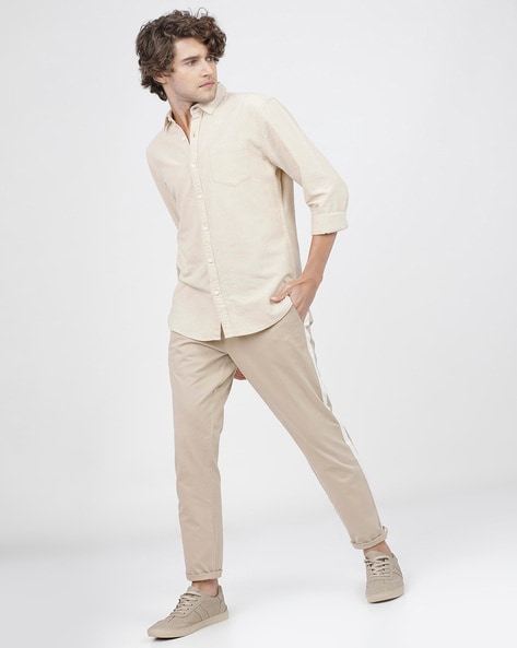Beige Colour Formal | Mens pant shirt combination, Mens fashion suits  casual, Pant shirt