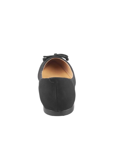 Buy Black Flat Shoes for Women by Mochi Online