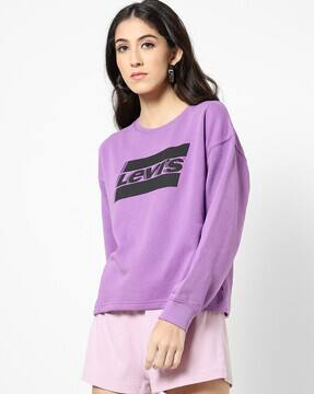 levis pink sweatshirt