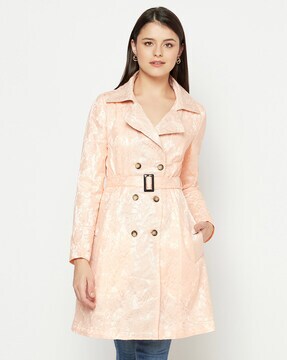 printed peacoat