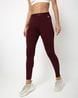 Buy Maroon Leggings for Women by Reebok Online