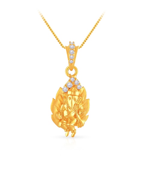 malabar gold ganesh pendant