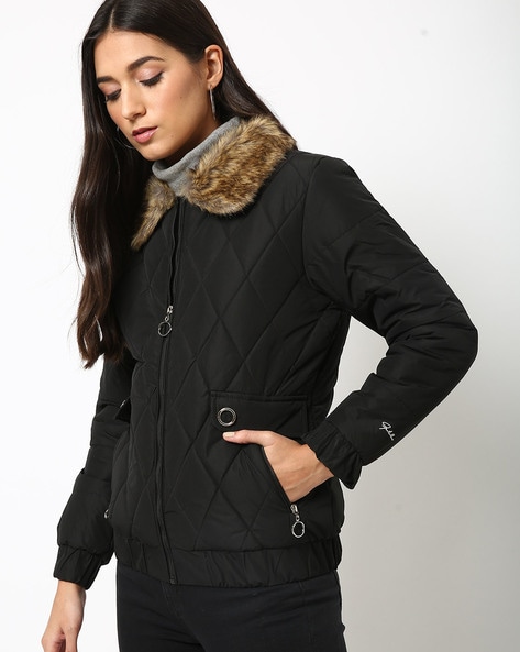 TRAF 2024 Faux Fur Jackets for Women Autumn Croppped Jacket Woman Long  Sleeve Soft Coat Women Streetwear New In Outerwear - AliExpress