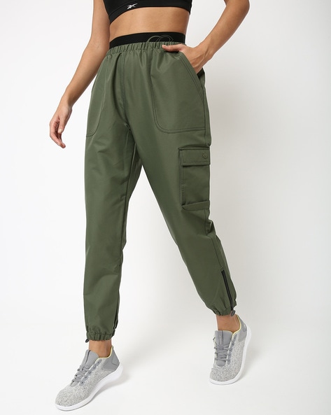 Buy Green Track Pants for Women by Reebok Classic Online