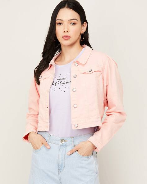 Buy Peach Jackets \u0026 Coats for Women by 