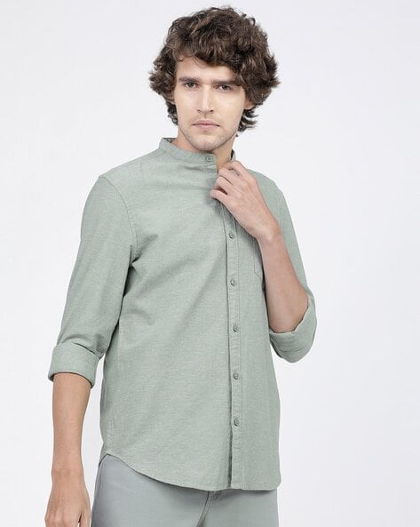 Buy Sage Green Shirts for Men by Ketch Online